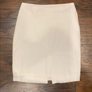 NY & Company White Skirt